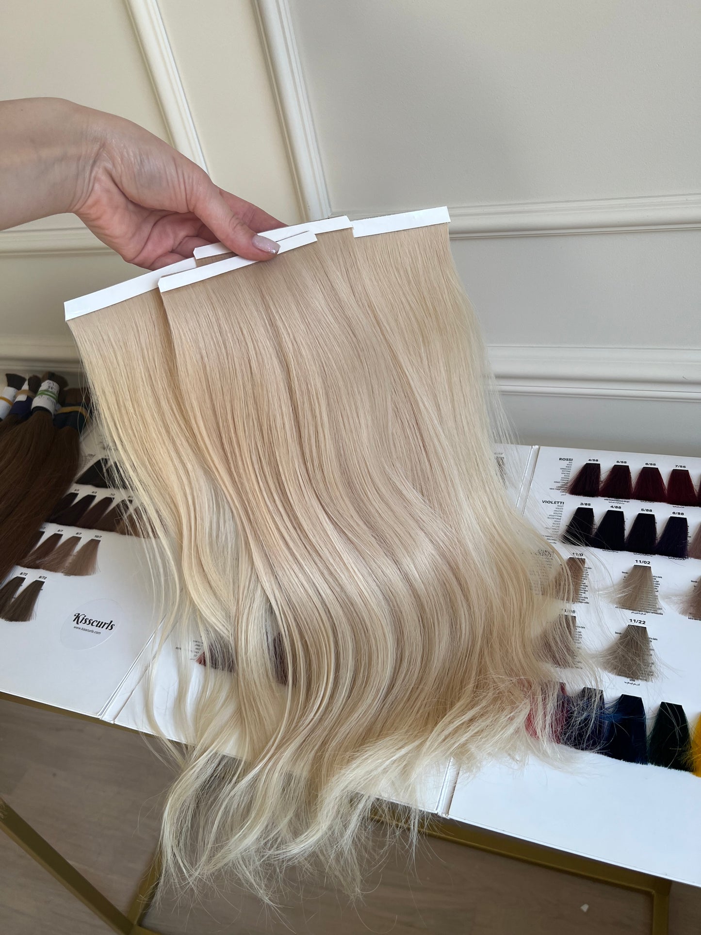 Biotaśmy Włosy doczepiane słowiańskie 41cm 110g