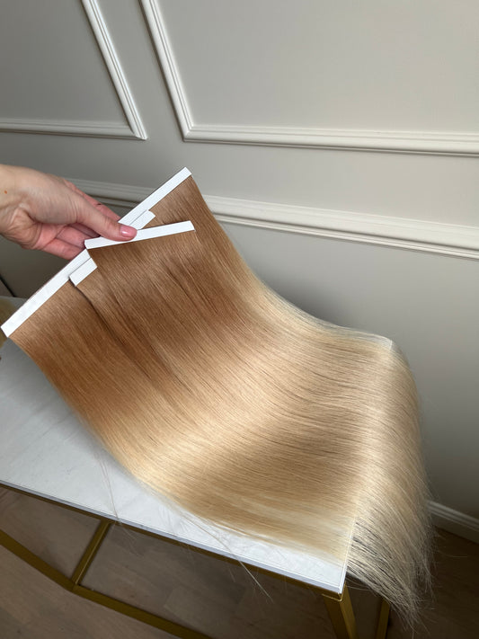 Włosy naturalne doczepiane 102 g 59 cm