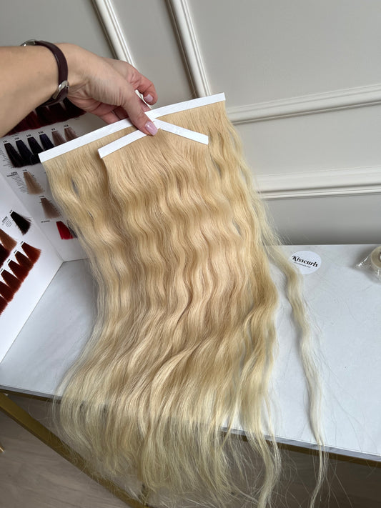 Włosy naturalne 92g 63cm Bio taśmy