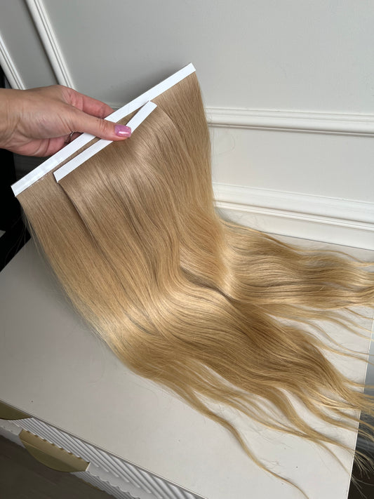 Włosy doczepiane słowiańskie Bio taśmy 56cm 92g