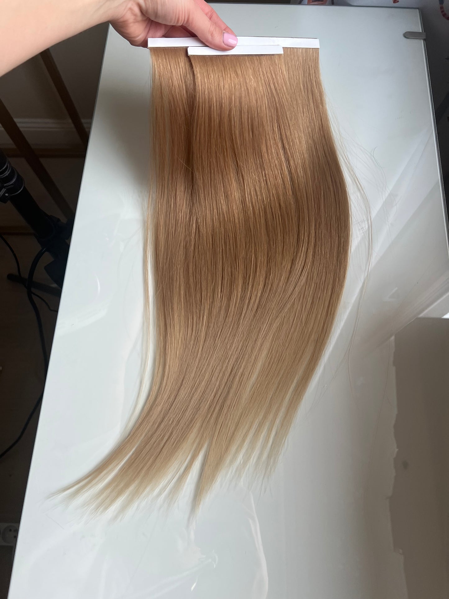 Włosy Naturalne doczepiane biotaśma 47cm 47g 2szt