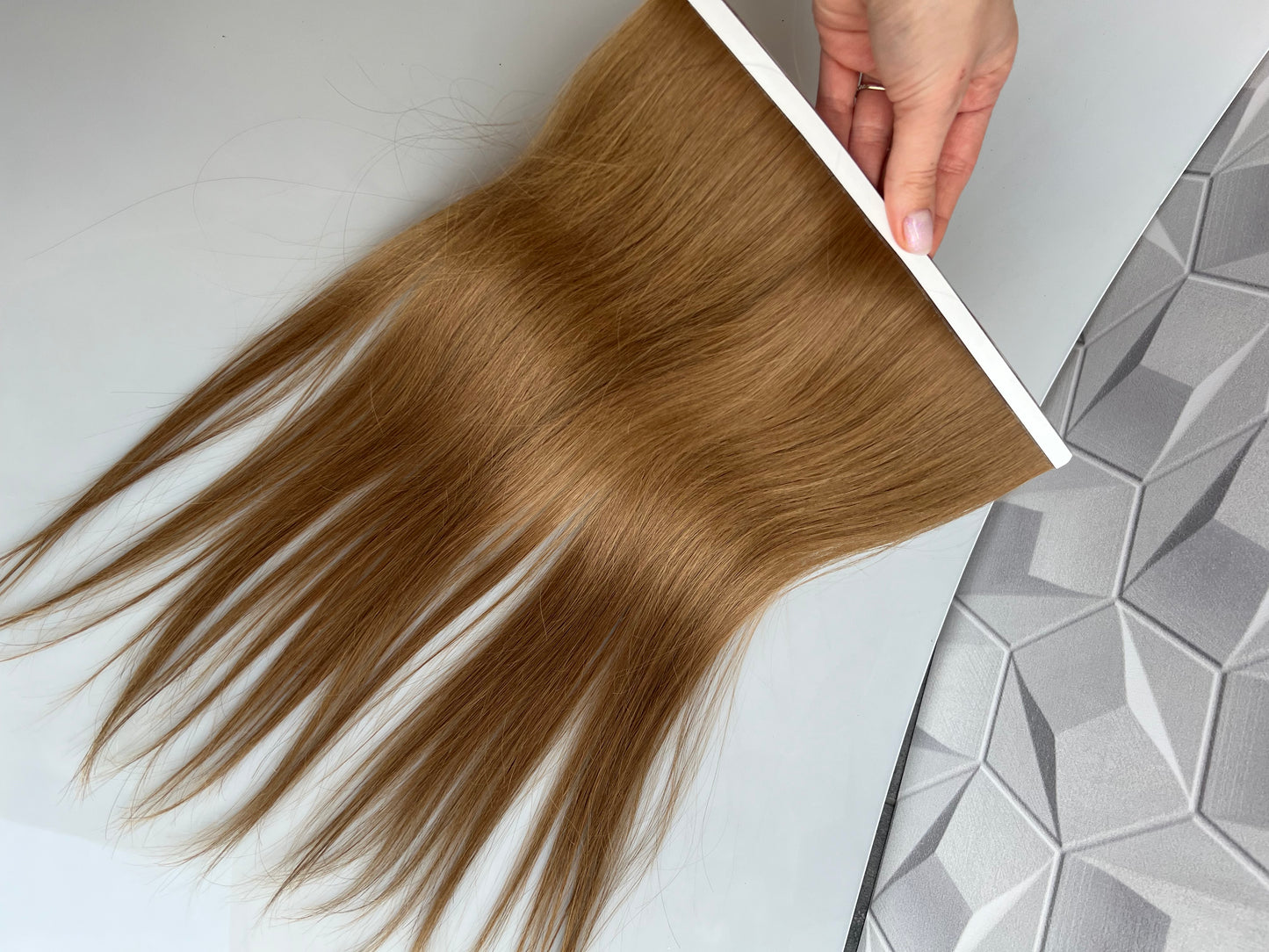 DIY Bio Long Tape Wefts Premium Slavic Hair 45g 47cm Single Piece 25cm Width