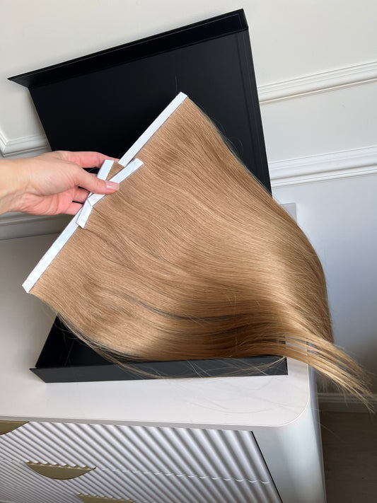 Włosy doczepiane słowiańskie 51 cm 100 g Bio taśmy