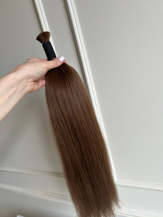 Włosy słowiańskie do przedłużania 110 g 55 cm color 5