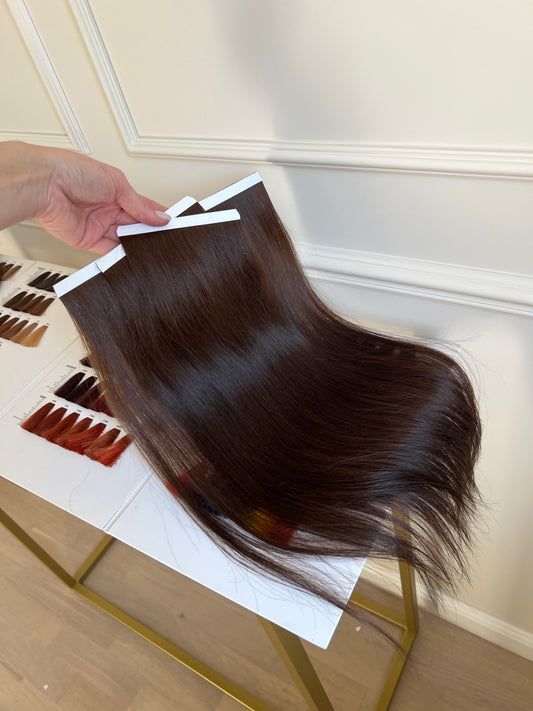 Bio taśmy włosy słowiańskie naturalne 74g 48cm