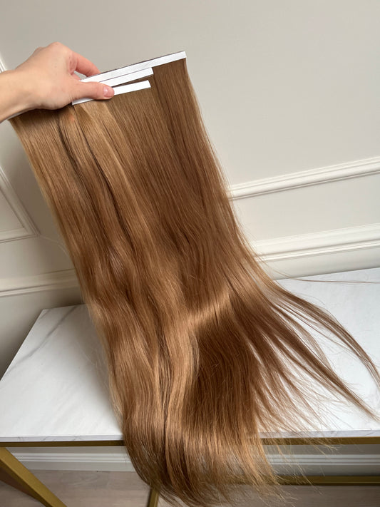 Włosy naturalne doczepiane 120 g 70cm Zestaw na bił taśmie 3 sztuki