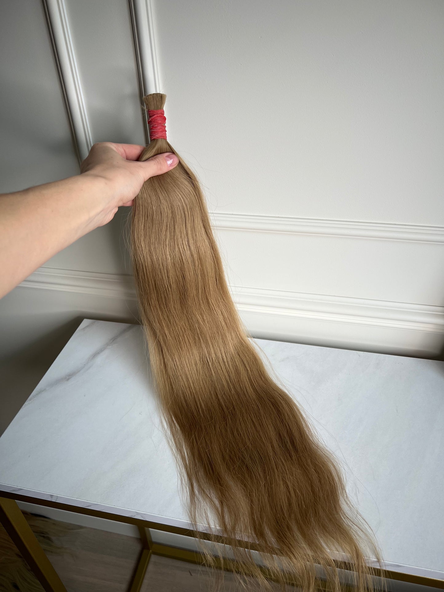 Włosy do przedłużania słowiańskie naturalne 92 g 70 cm
