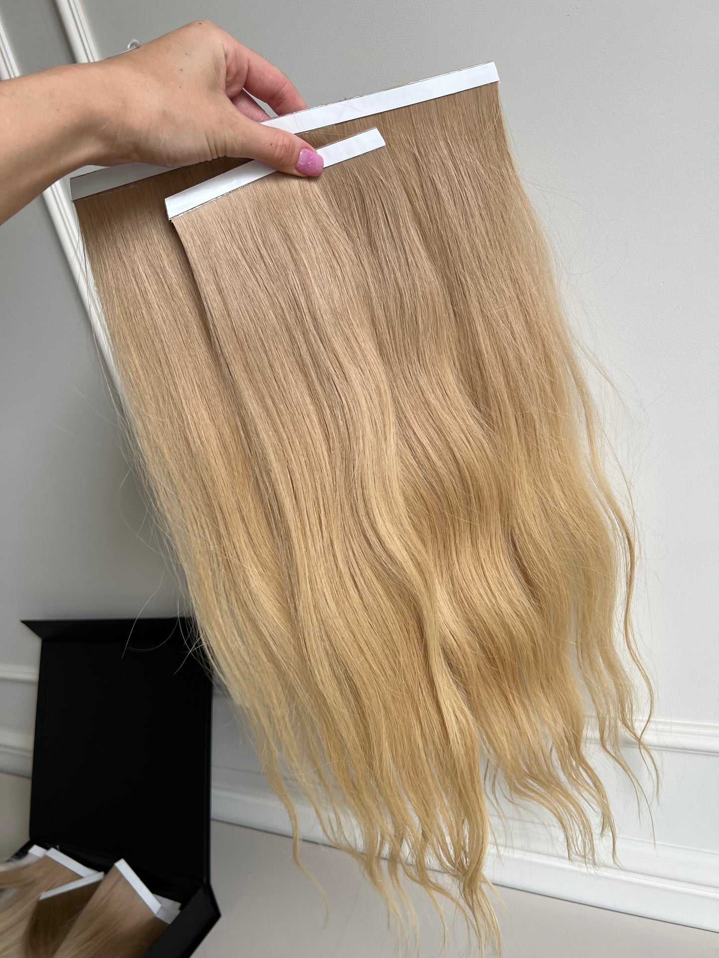 Włosy doczepiane słowiańskie Bio taśmy 56cm 92g
