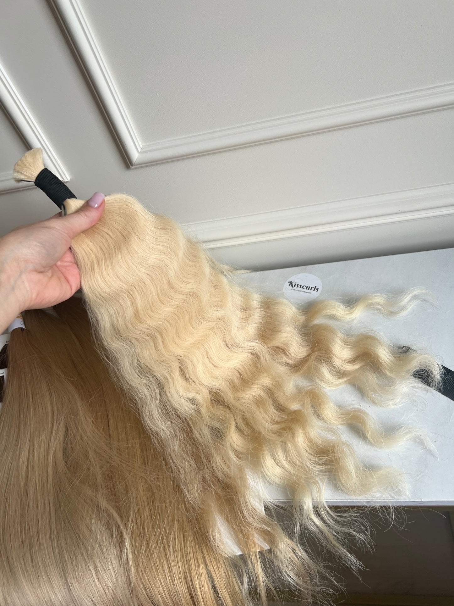 Włosy Naturalne w kitce słowiańskie 87g 50cm