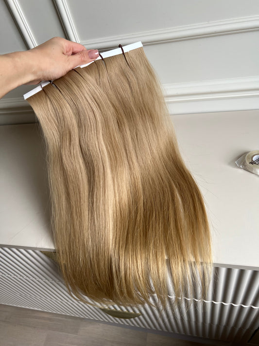 Włosy doczepiane naturalne słowiańskie 83 g 56 cm biotaśmy