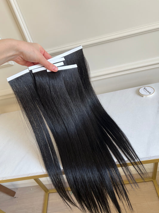 Włosy naturalne doczepiane metoda biotape 48 cm 90 g