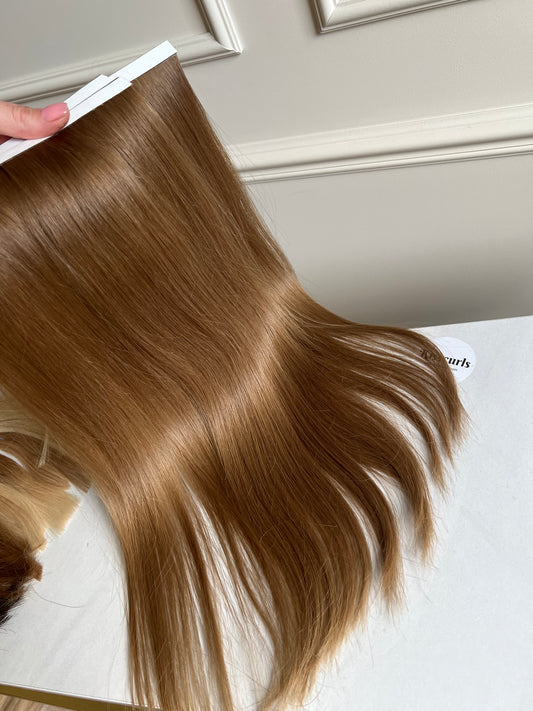 Włosy naturalne słowiańskie doczepiane 82 g 48 cm