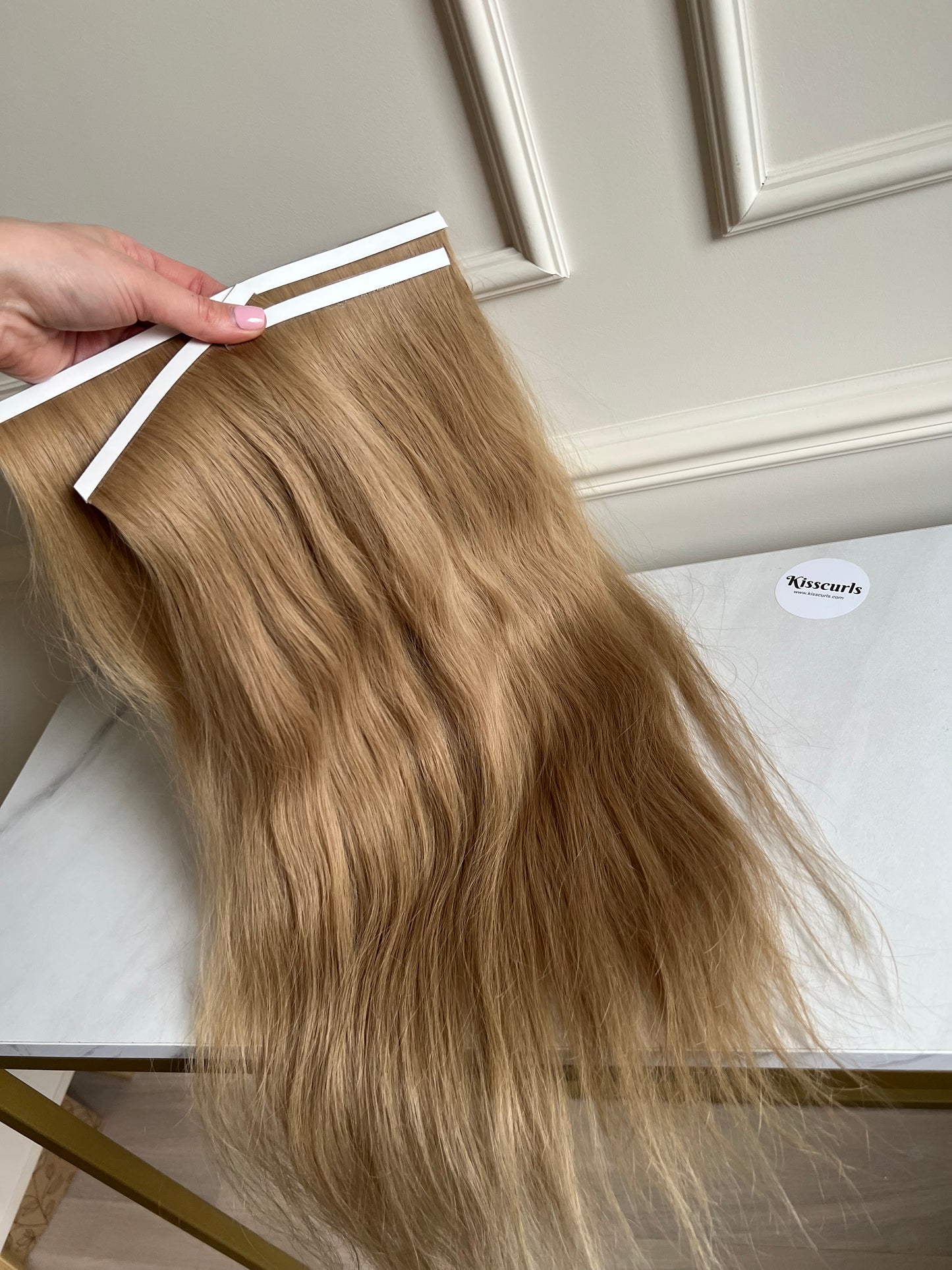Włosy Naturalne słowiańskie doczepiane na taśmy 92 g 53 cm