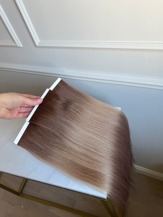 Włosy słowiańskie naturalne doczepiane 53cm 78g