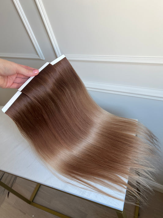 Włosy słowiańskie naturalne doczepiane 53cm 78g