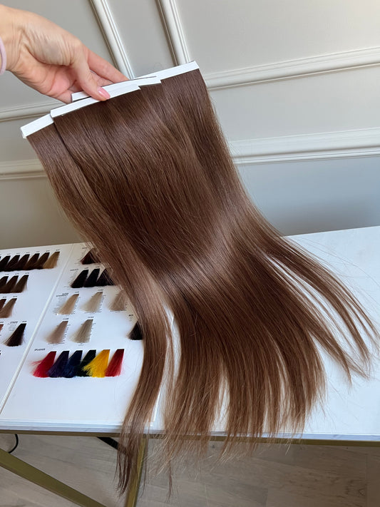 Włosy doczepiane słowiańskie naturalne 90 g 52 cm