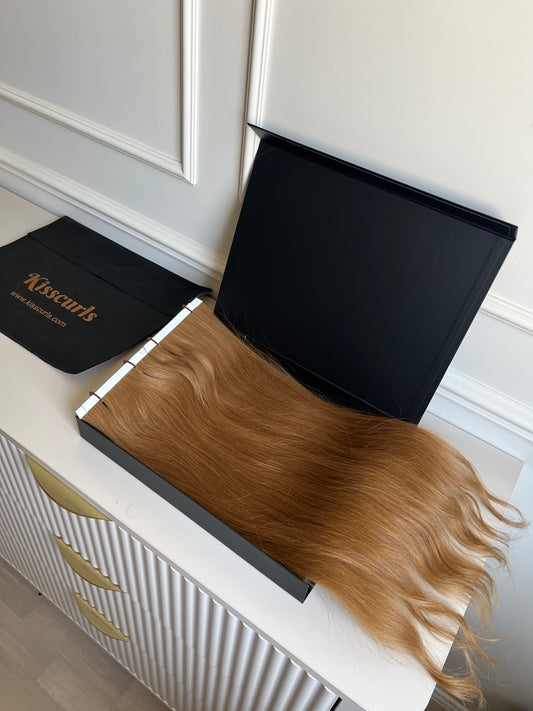 Włosy słowiańskie doczepiane 57cm 112g biotaśmy