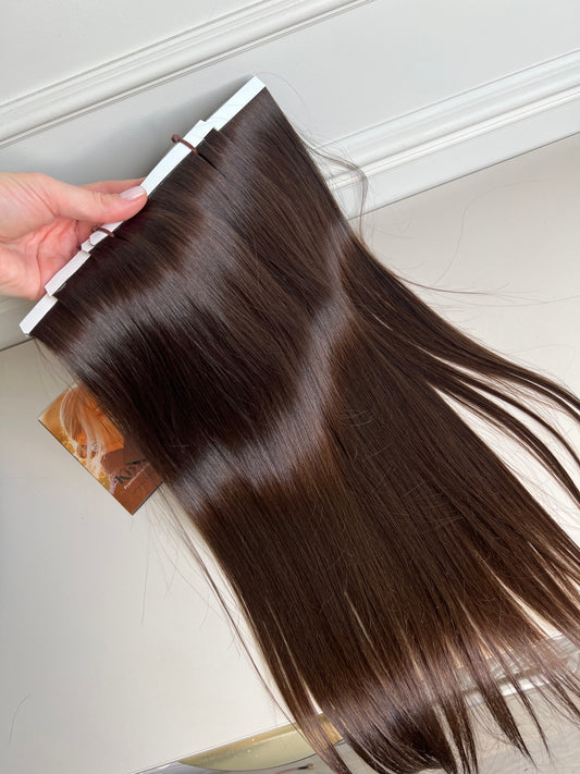 Włosy doczepiane dziewicze nie farbowane 106g 49cm