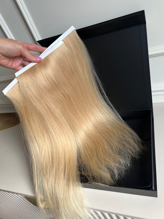 Włosy doczepiane słowiańskie 51 cm 81 g bio taśmy