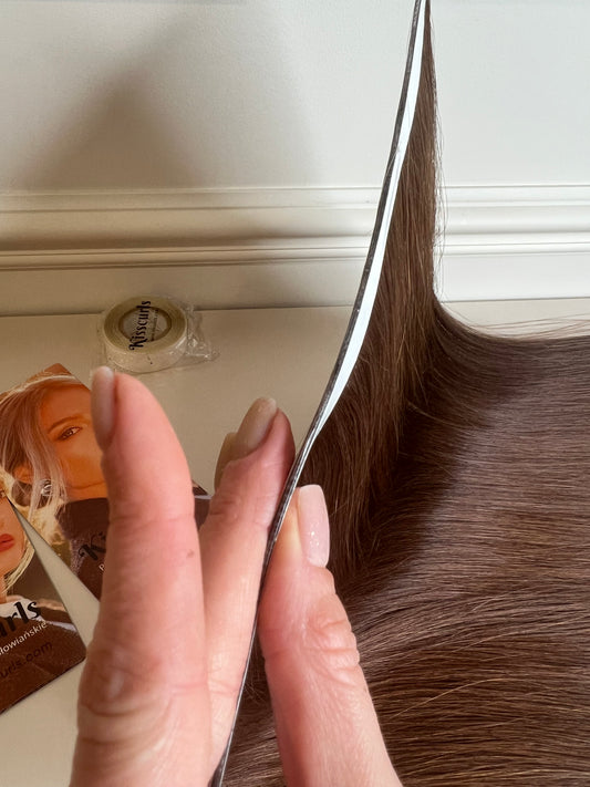 Biotaśma włosy naturalne słowiańskie 1 sztuka 25 cm 58g 70cm