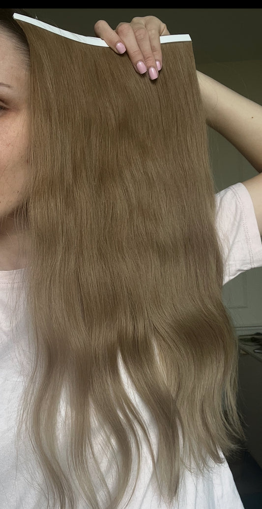 Włosy Słowiańskie naturalne doczepiane na Bio taśmy 51 cm 90 g