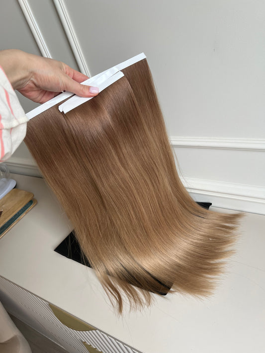 Włosy naturalne doczepiane słowiańskie 52 cm 123g