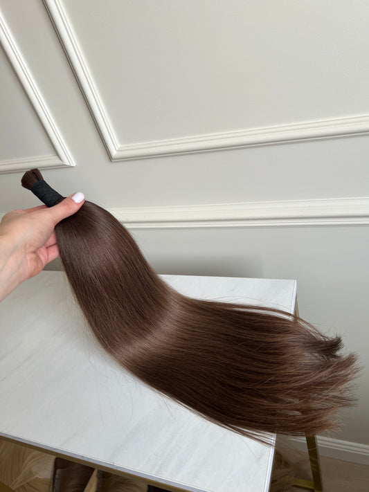 Włosy słowiańskie w kitce 106 g 54 cm