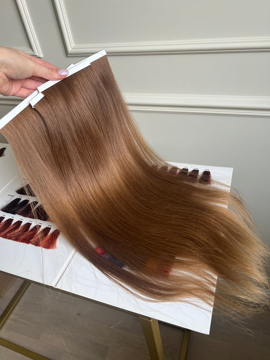 Doczepiane włosy ciemny Blond 87g 51cm