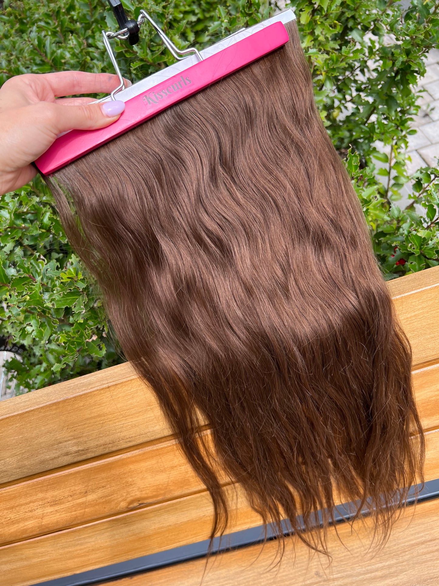 Light brown Wide tape-in Hair Extensions š Exclusive Uncolored Slavic hair, 82g, 60cm