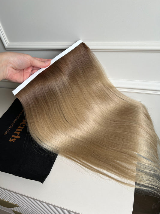 Włosy doczepiane słowiańskie 57 g 51 cm bio taśmy