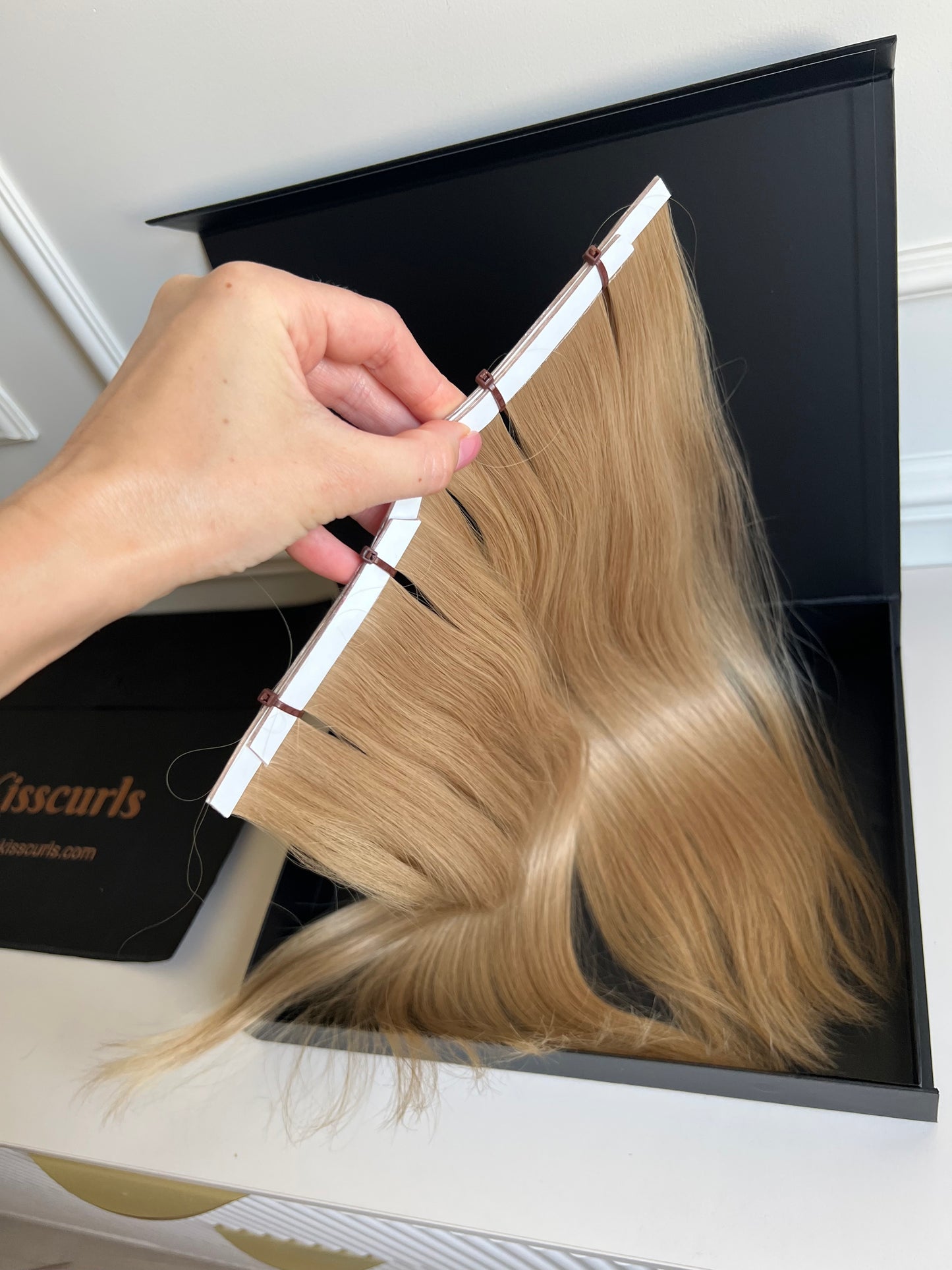 Włosy słowiańskie doczepiane 88 g 49 cm Bio taśmy