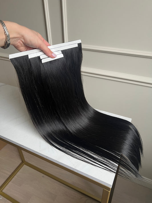 Naturalne słowiańskie włosy doczepiane 96 g 60 cm