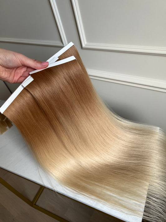 Włosy naturalne doczepiane 102 g 59 cm