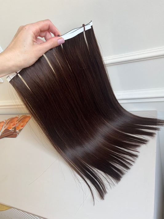 Włosy doczepiane naturalne biotaśmy 70 g 41 cm