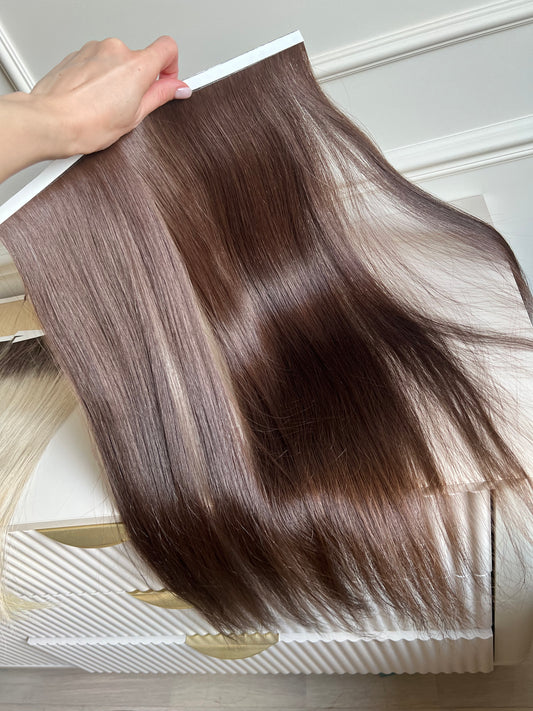 Włosy doczepiane słowiańskie 87g 70cm biotaśma