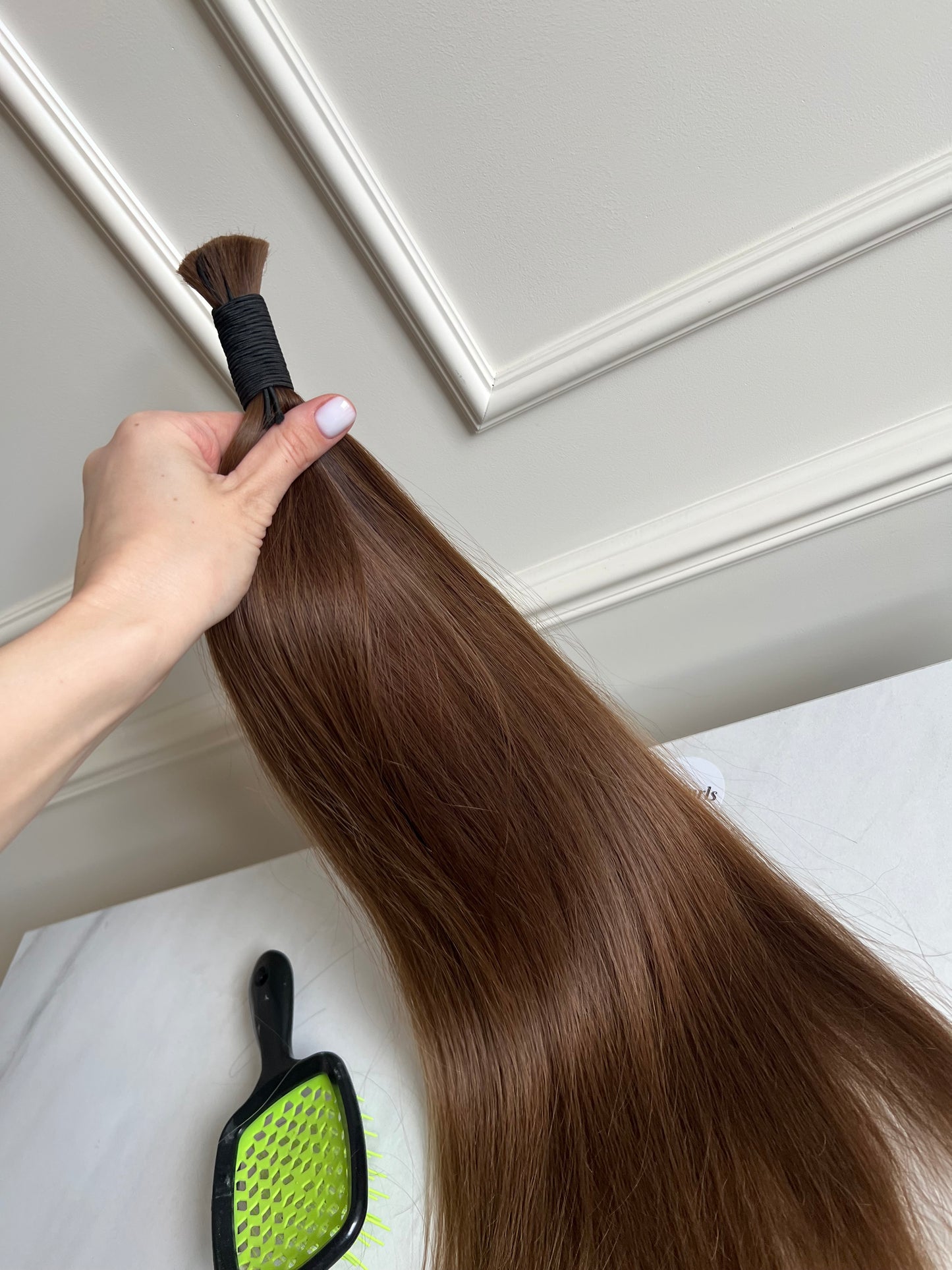 Włosy słowiańskie do przedłużania 110 g 55 cm color 5