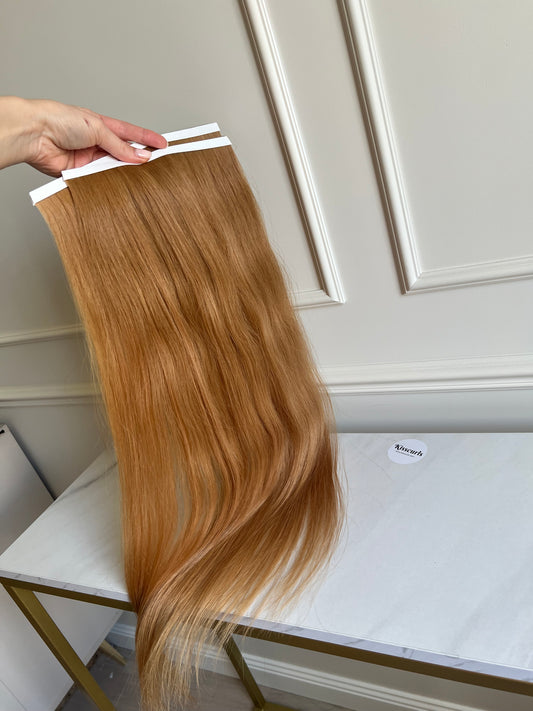 Włosy Doczepiane słowiańskie na Bio taśmy 110 g 70 cm