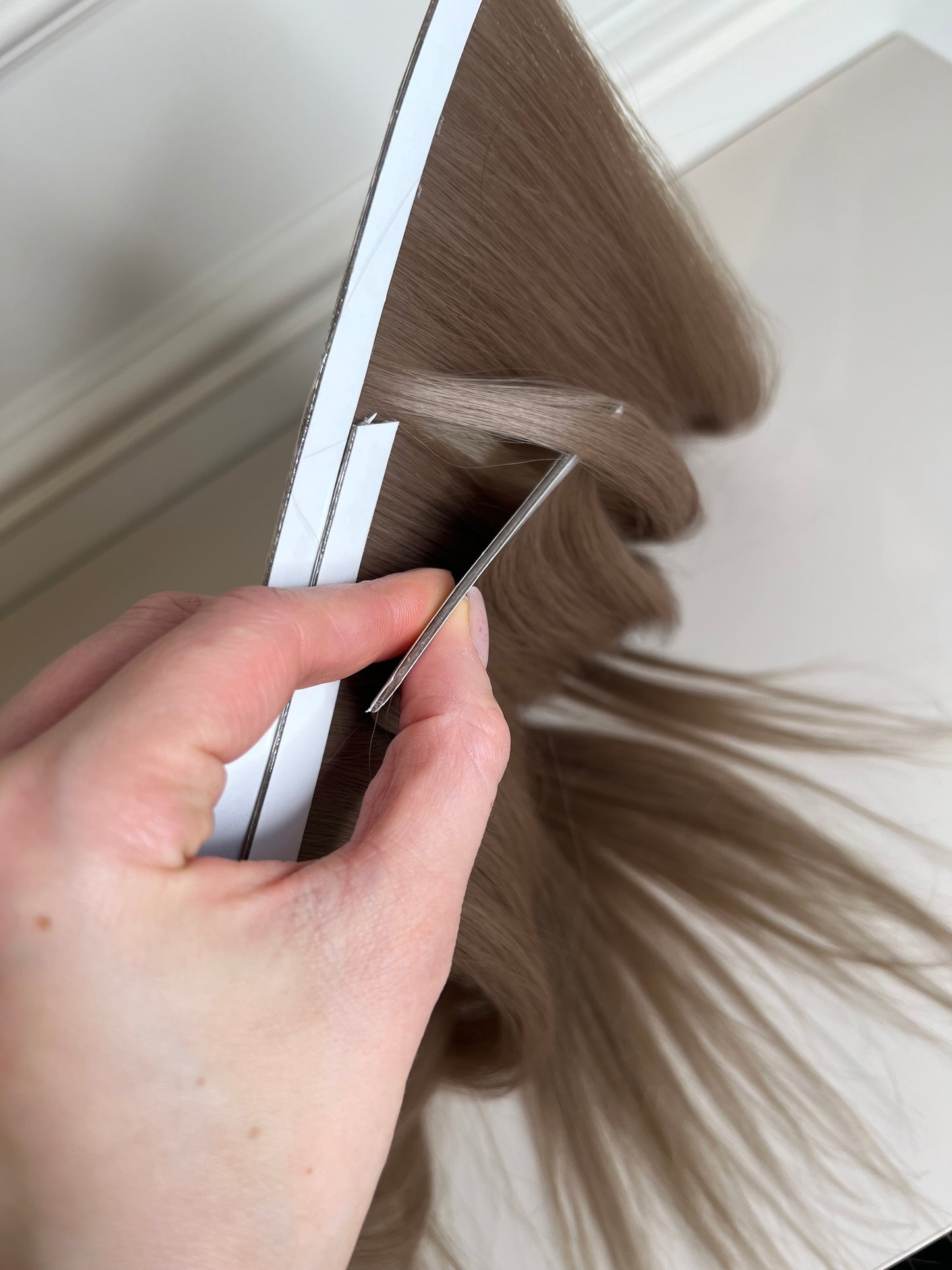 Słowiańskie włosy naturalne Bio taśmy 85 g 55 cm