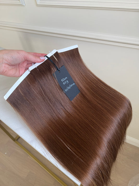 Włosy doczepiane biotaśmy color#6 70g 50cm