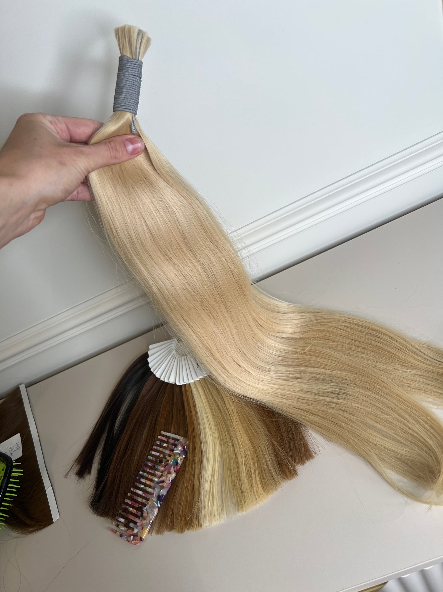Włosy do przedłużania w kitce 96g 62cm