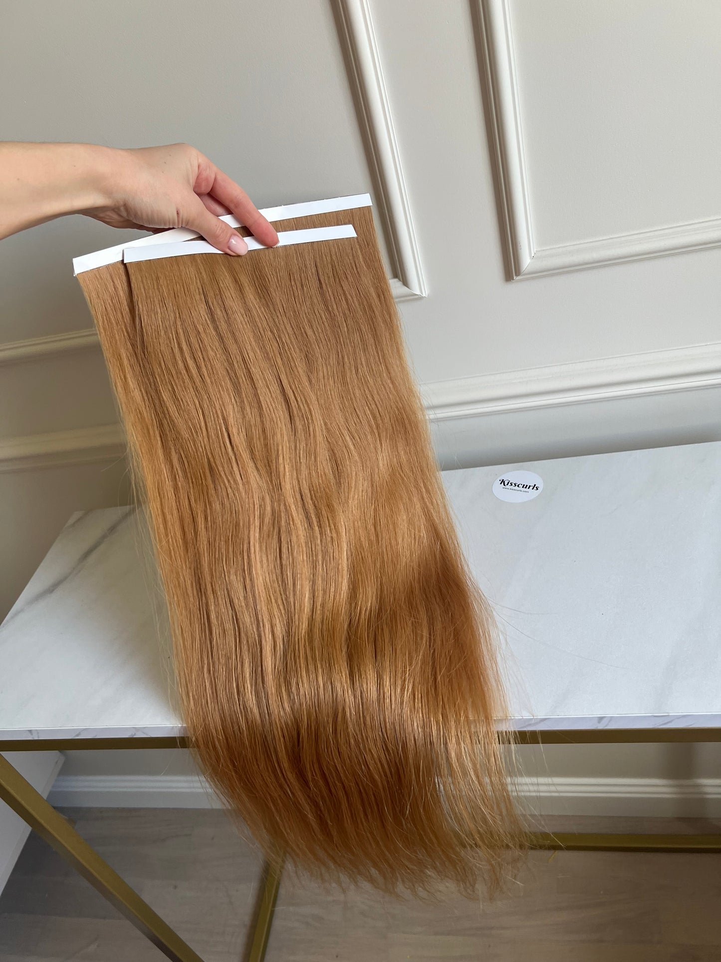 Włosy Doczepiane słowiańskie na Bio taśmy 110 g 70 cm