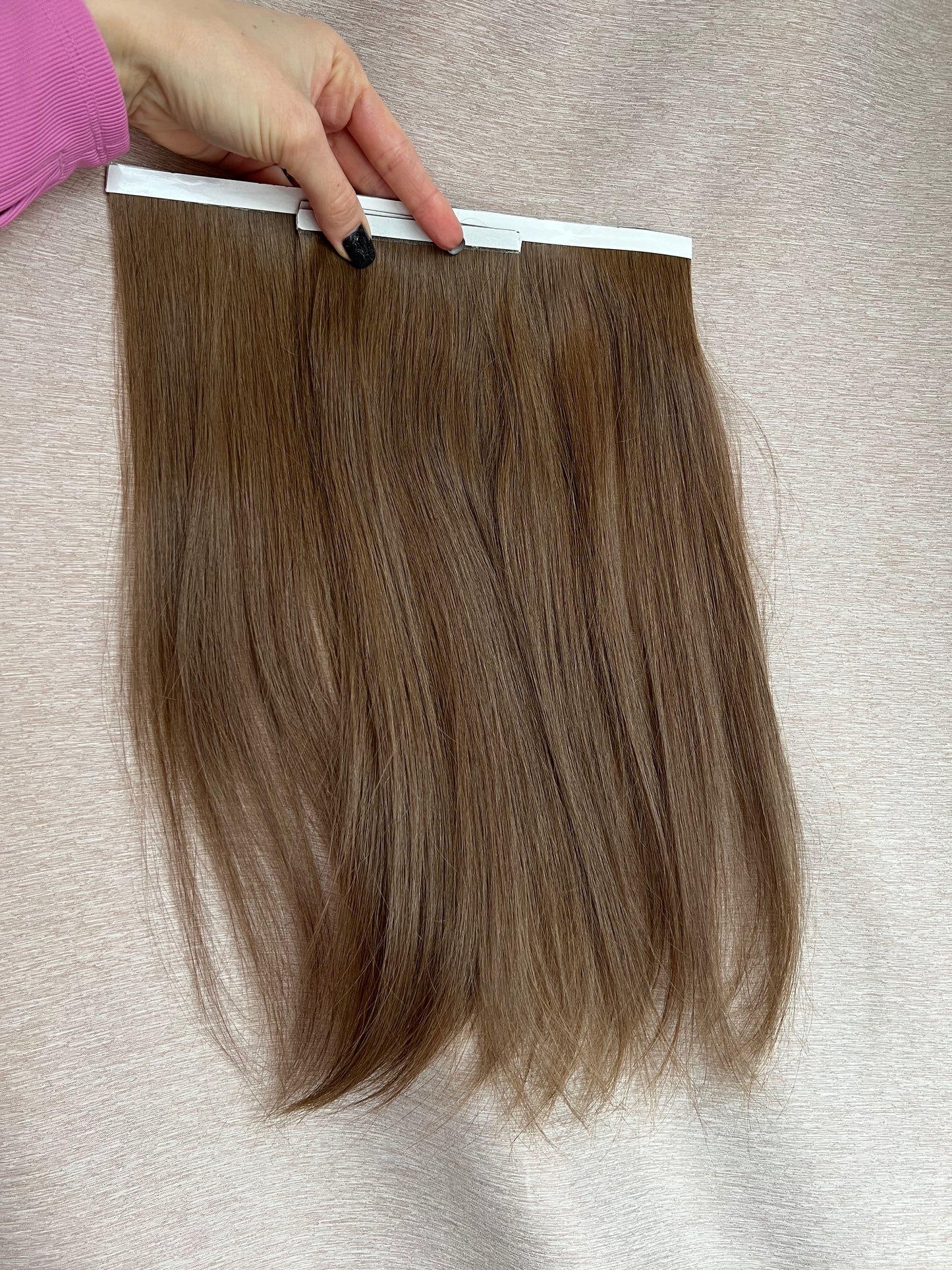 Bio taśmy zestaw 100% włosów na taśmach wielokrotnego użytku 49 g 40 cm