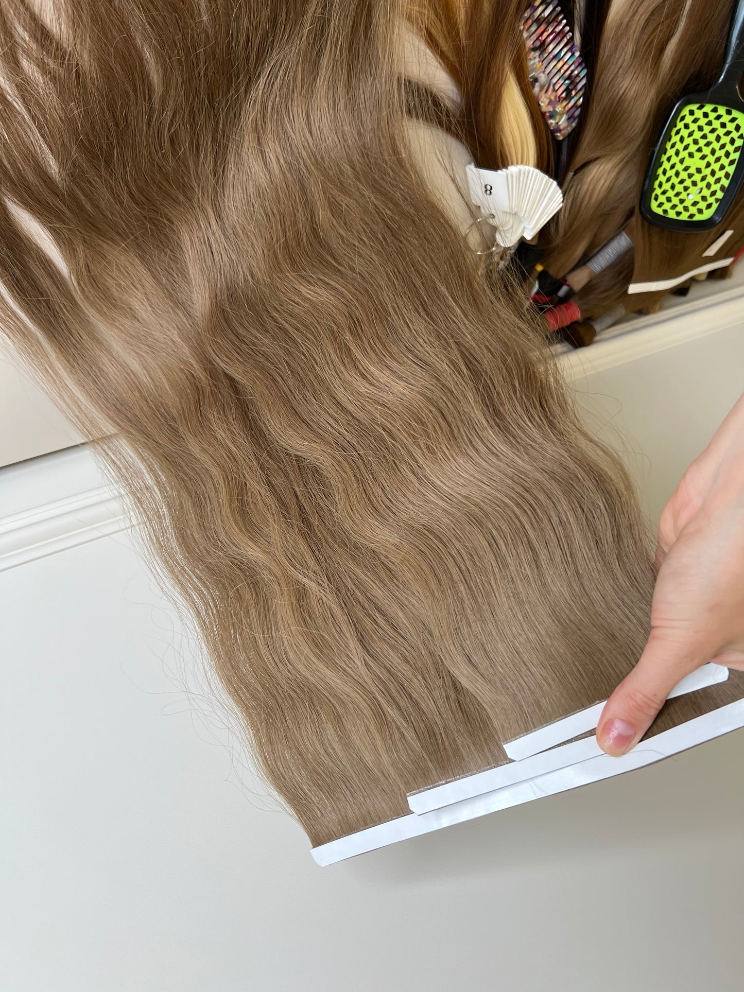 PU Tape Weft hair extension set 88g 65cm