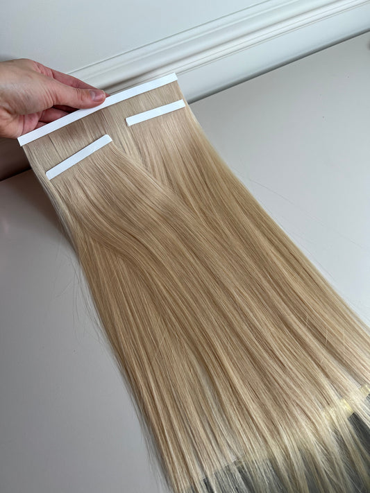 Doczepiane włosy 3 szerokie biotaśmy 46g 41cm