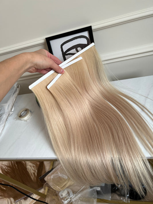 Doczepy biotape włosy Zestaw 71 g 51 cm