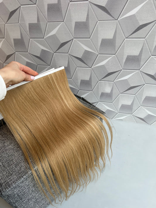 Blonde Highlights Dark Blonde Bio Long Tape DIY Set 66g 50cm Babylights