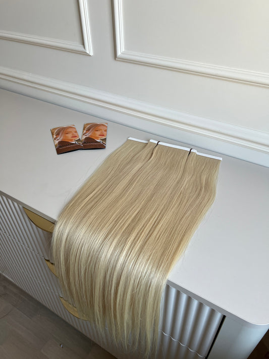 Włosy naturalne doczepiane 137 g 62 biotaśmy 4szt