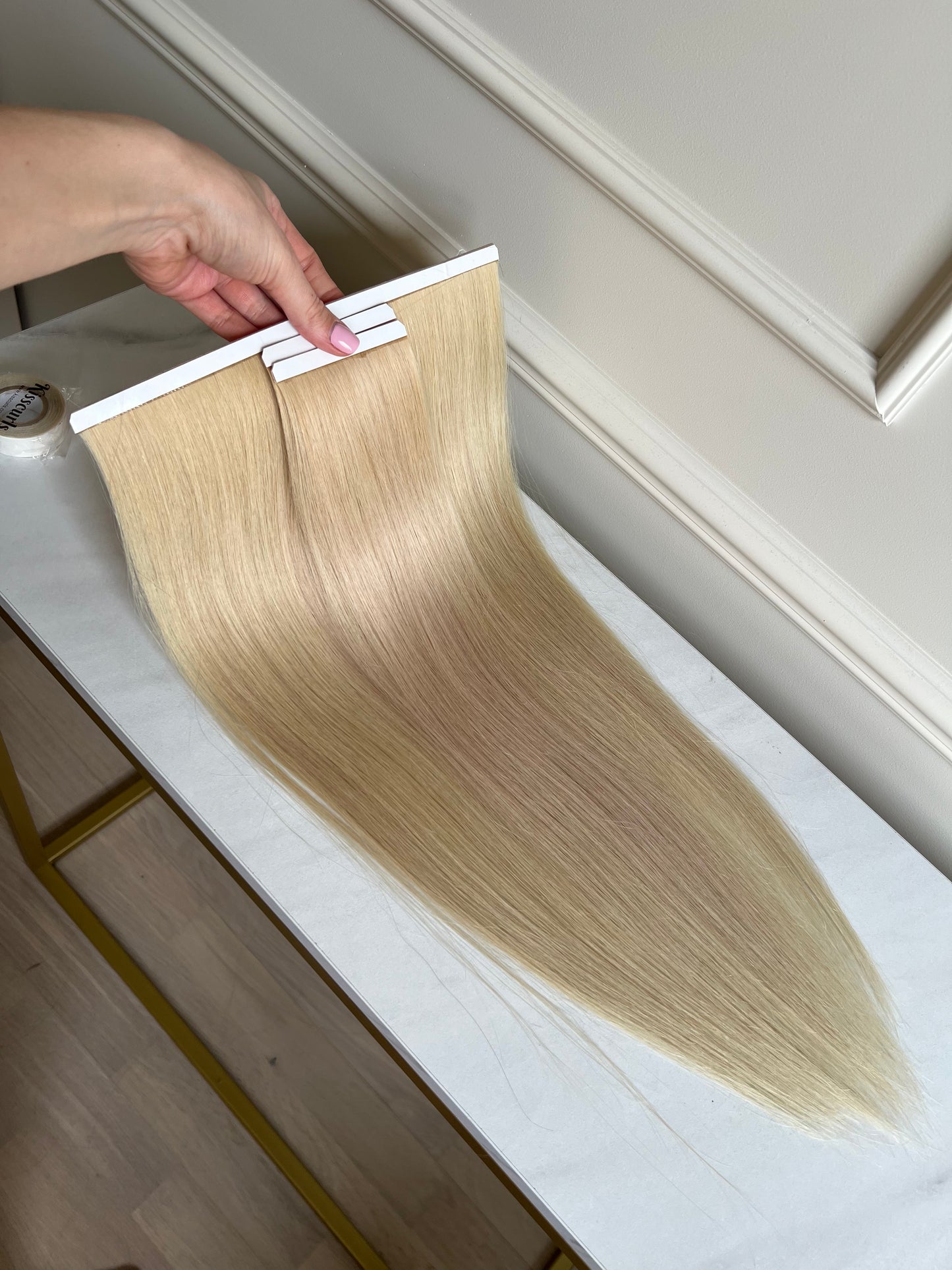 Włosy Naturalne doczepiane Bio taśmy 71 g 53 cm