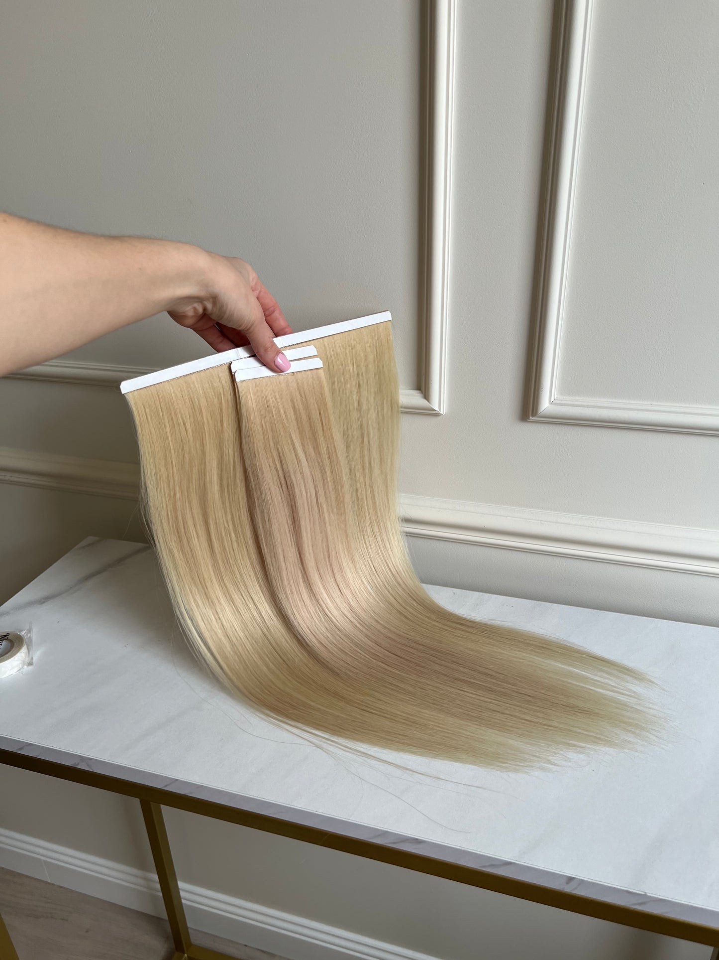 Włosy Naturalne doczepiane Bio taśmy 71 g 53 cm