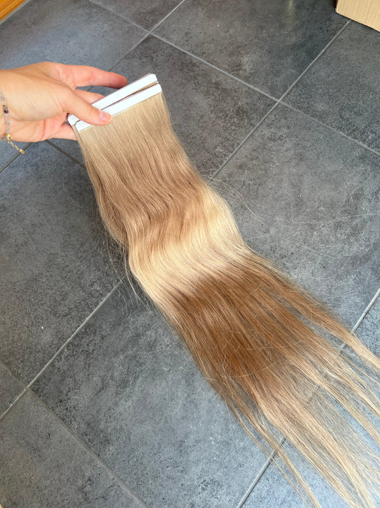 Biotaśmy zestaw 181g 70cm Włosy naturalne Falowane!!!